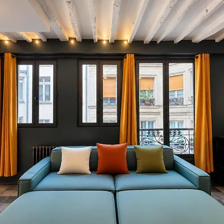 Apartment Le Marais Unique 1br In Paris